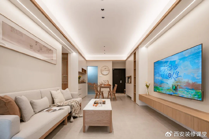 115㎡三室两卫,给父母装修的原木中式家