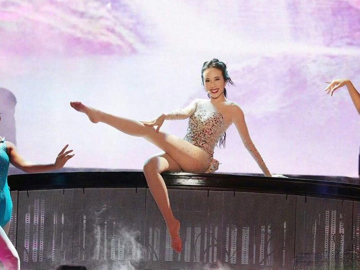 莫文蔚的腿引发现场震撼