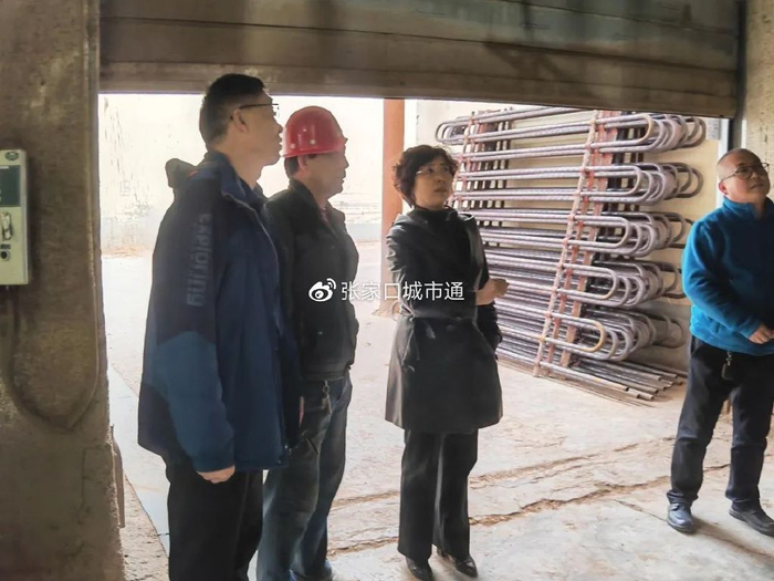 张家口察北管理区党工委书记薛美华到包联企业督导检查安全生产工作