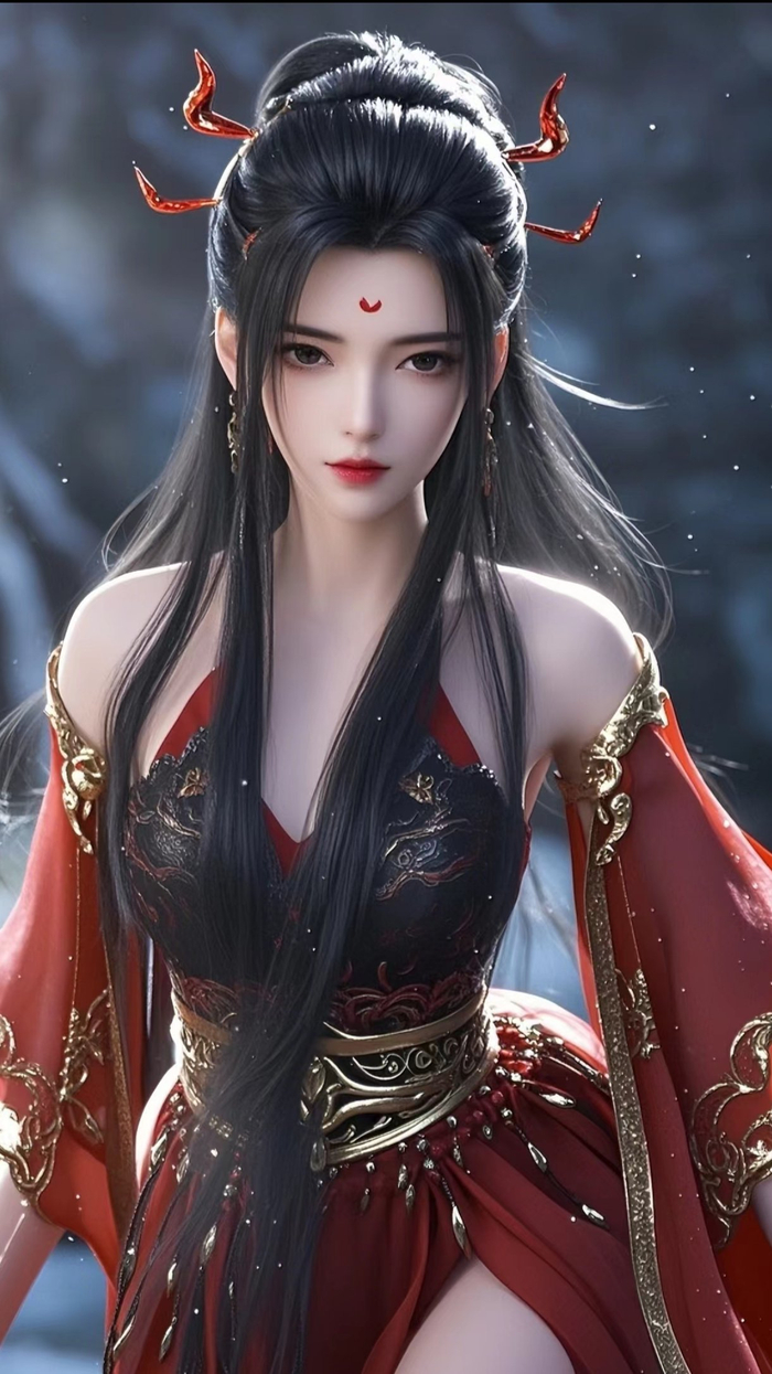 天行九歌 高清美图 焰灵姬 ‖ 虽然有点不太像,但样子挺好看的
