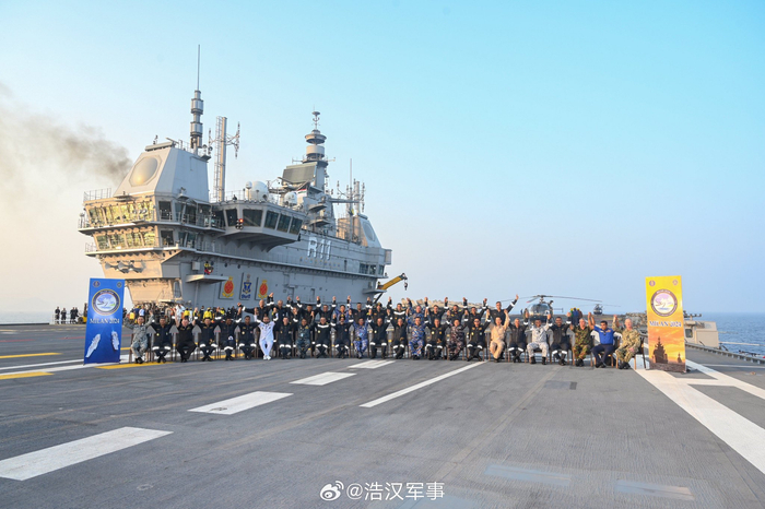 印度海军多国联合军演结束