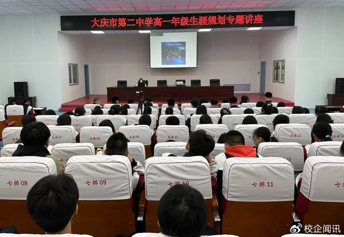 提升,大庆市第二中学高一年级学业规划管理讲座——高中学习方法指导
