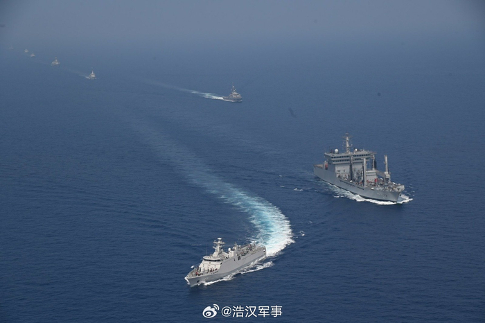 印度举行多国海军演习