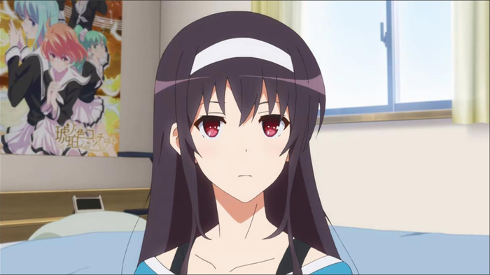 动漫里的学姐每一个都很好看比如下面这位