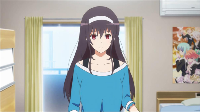 动漫里的学姐每一个都很好看比如下面这位