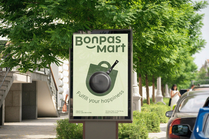 bonpasmart进口商品超市品牌vi视觉形象设计
