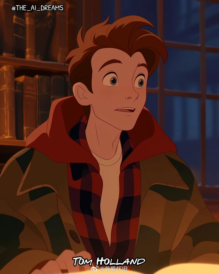 迪士尼画风明星