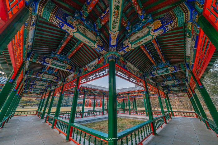 古建光影星芒耀目北京天坛61双环万寿亭摄影