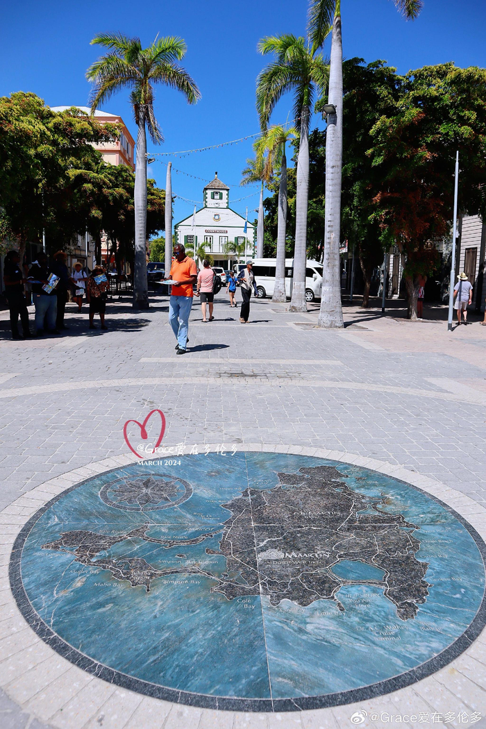 在圣马丁岛又见到了绝美的果冻蓝海!