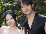 金莎与孙丞潇晒浪漫婚纱照，俩人甜蜜相拥，幸福感满分！