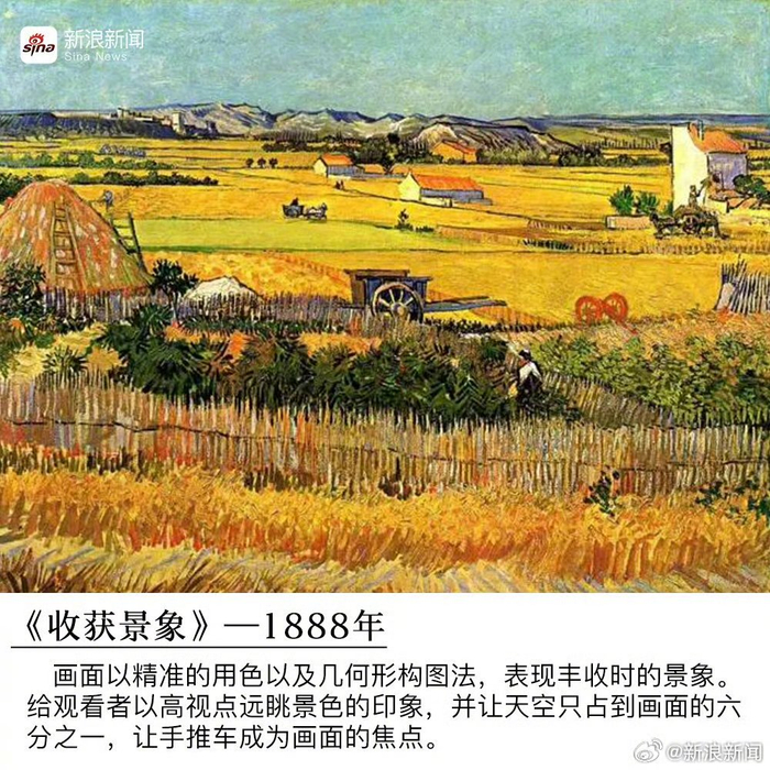 今天一起重温梵高经典画作