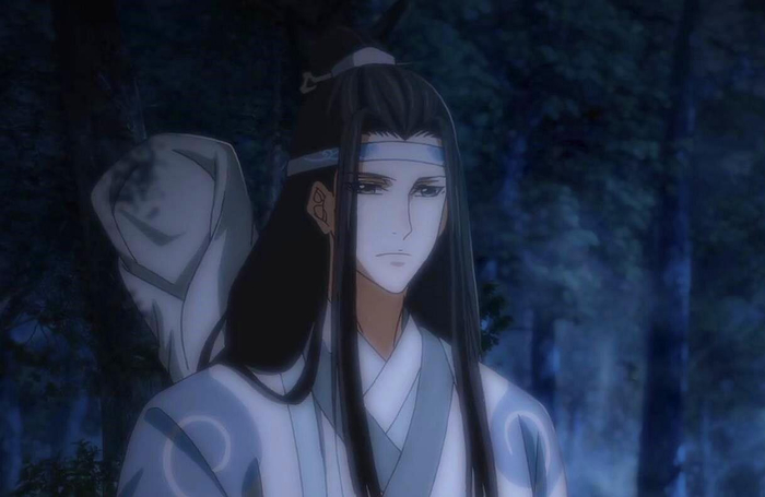 蓝忘机 自截修横图 姑苏蓝氏蓝忘机,优雅清秀的代