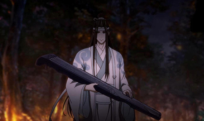 蓝忘机 自截修横图 姑苏蓝氏蓝忘机,优雅清秀的代