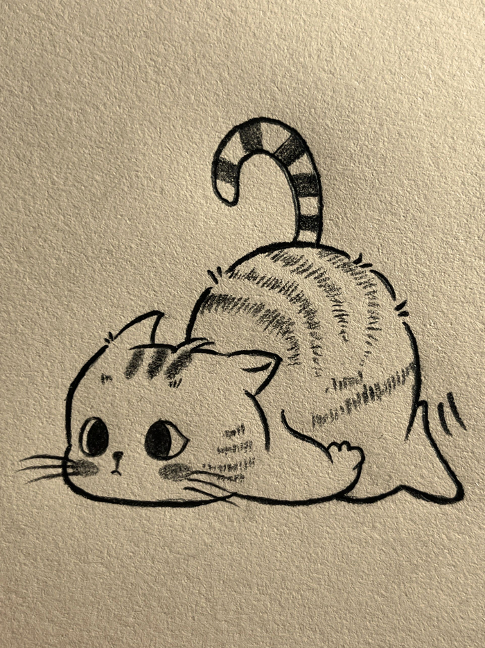 小猫咪简笔画