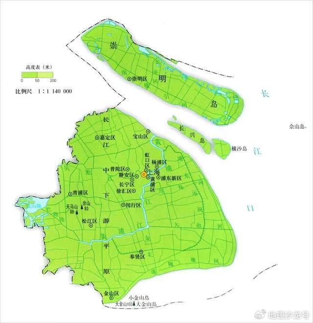 上海等高线地形图图片