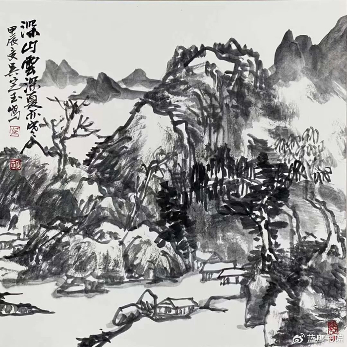 著名画家吴定玉:笔墨之间见真章,意境深远动人心