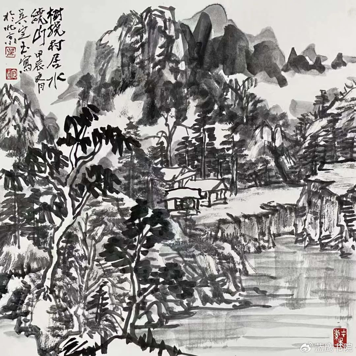 著名画家吴定玉:笔墨之间见真章,意境深远动人心