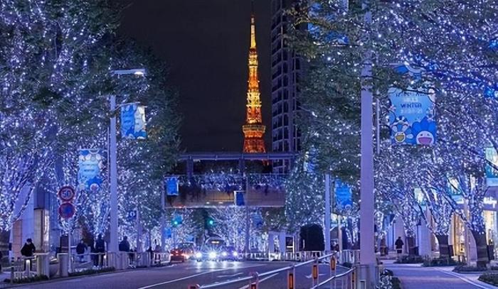 六本木夜景图片