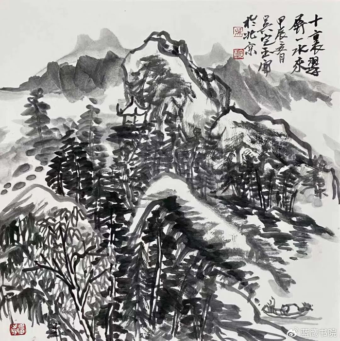著名画家吴定玉:笔墨之间见真章,意境深远动人心