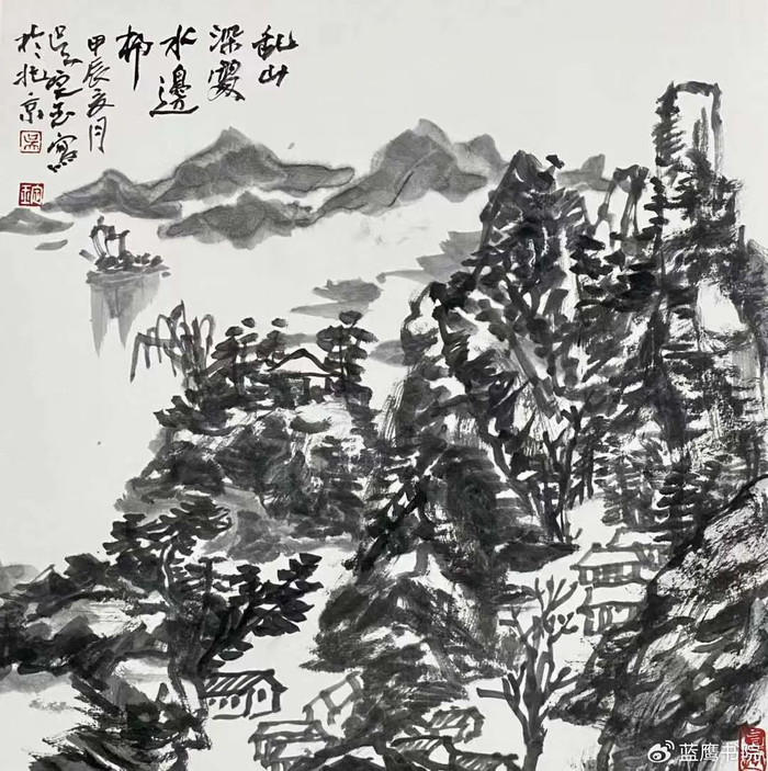 著名画家吴定玉:笔墨之间见真章,意境深远动人心