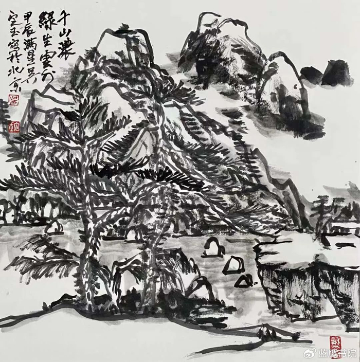 著名画家吴定玉:笔墨之间见真章,意境深远动人心