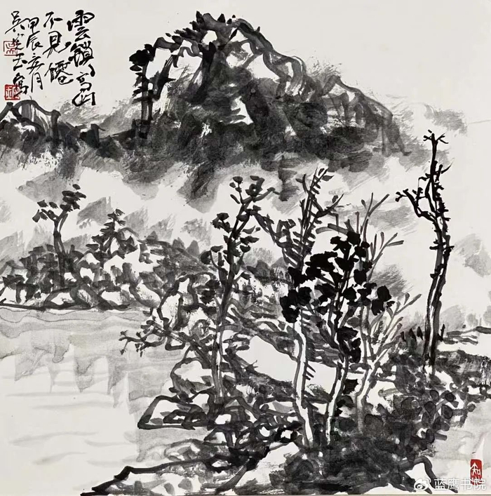 著名画家吴定玉:笔墨之间见真章,意境深远动人心