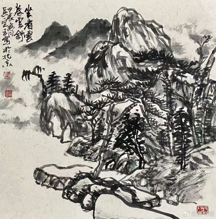 著名画家吴定玉:笔墨之间见真章,意境深远动人心