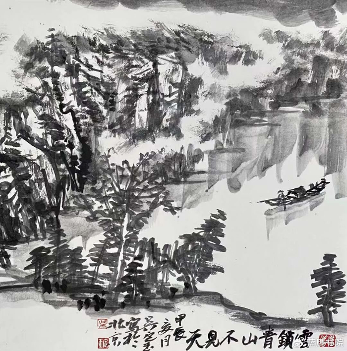 著名画家吴定玉:笔墨之间见真章,意境深远动人心