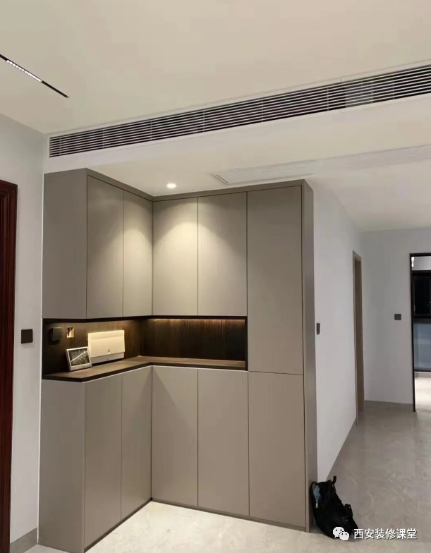 转角入户柜|玄关柜这样做太香了|转角|鞋柜|拐角_新浪新闻