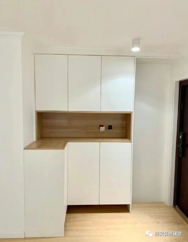 转角入户柜|玄关柜这样做太香了|转角|鞋柜|拐角_新浪新闻