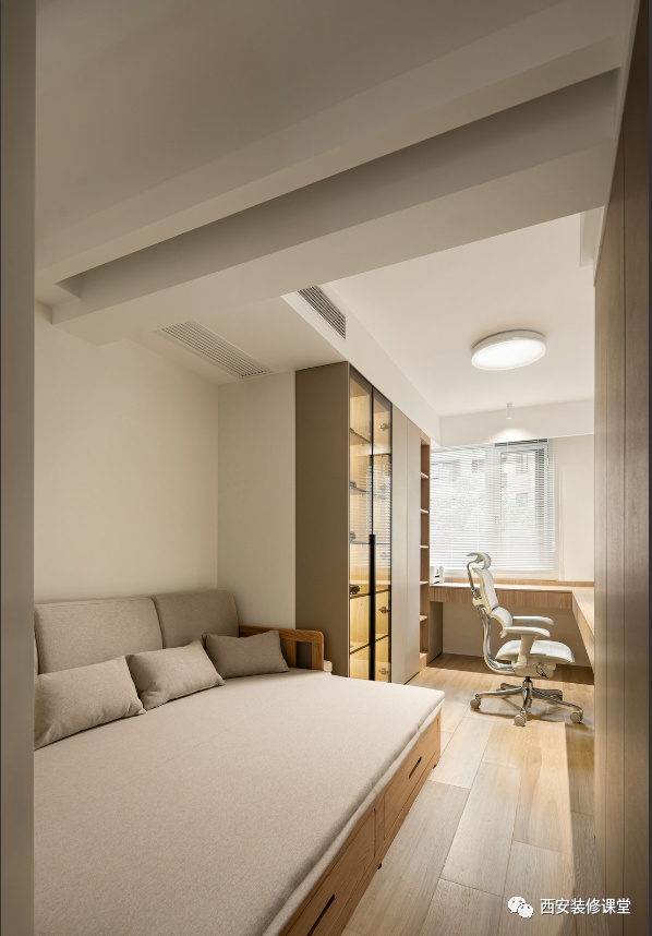 130㎡三室旧房改造,暖色调温馨家居,打造舒适生活空间|收纳|暖色调