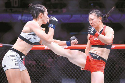体育“热” 新“魔”力|上海|UFC|格斗|张名扬|UFC格斗之夜_新浪体育_新浪新闻
