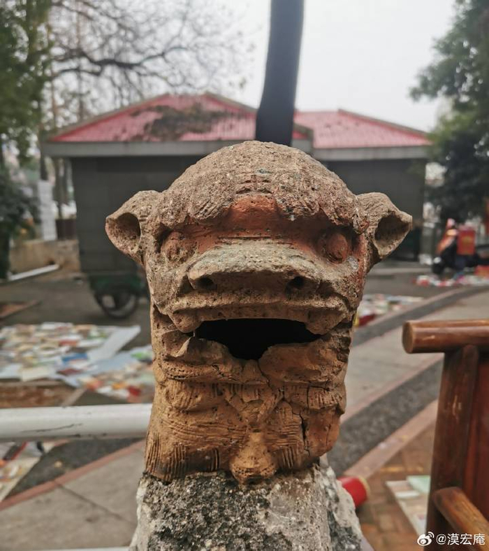 宋代石雕镇墓兽