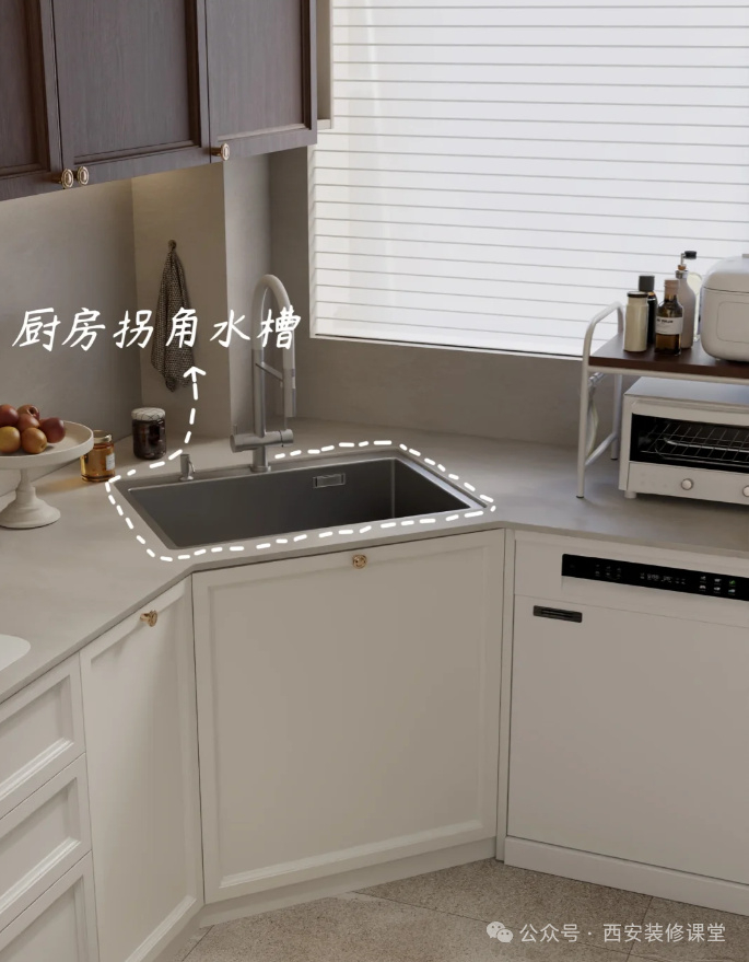 厨卫空间,转角设计最大化利用