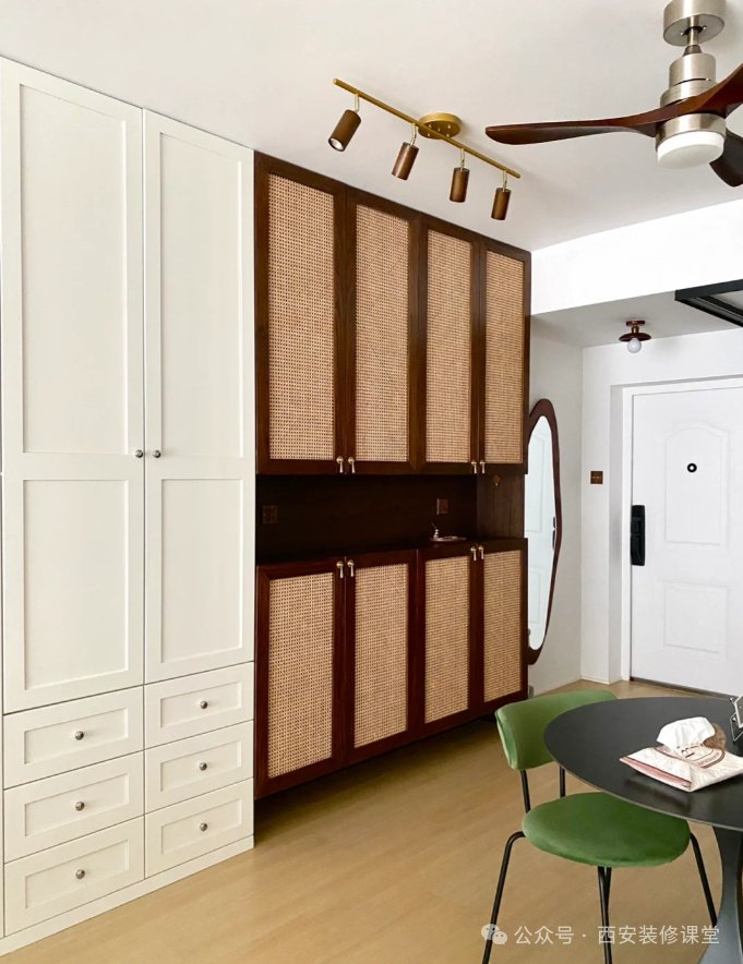 门厅条件满足,不做吊顶也是可以的|吊顶|鞋柜|门厅_新浪新闻