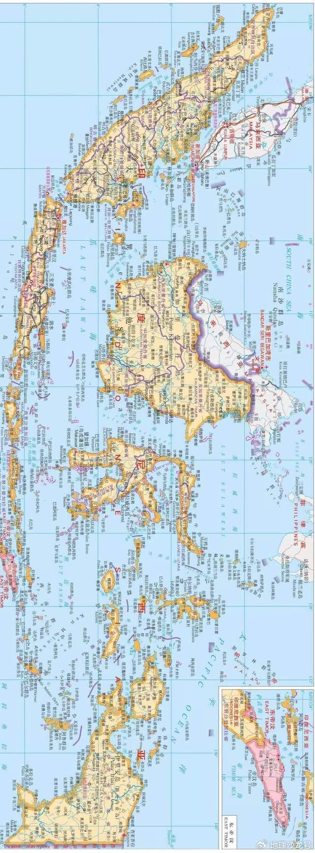 印度尼西亚被称为万岛之国,全国岛屿总数在17000座以上