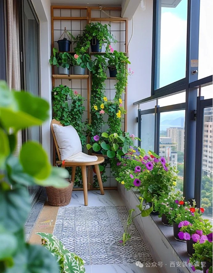 阳台变花园,给自己一个精神角落