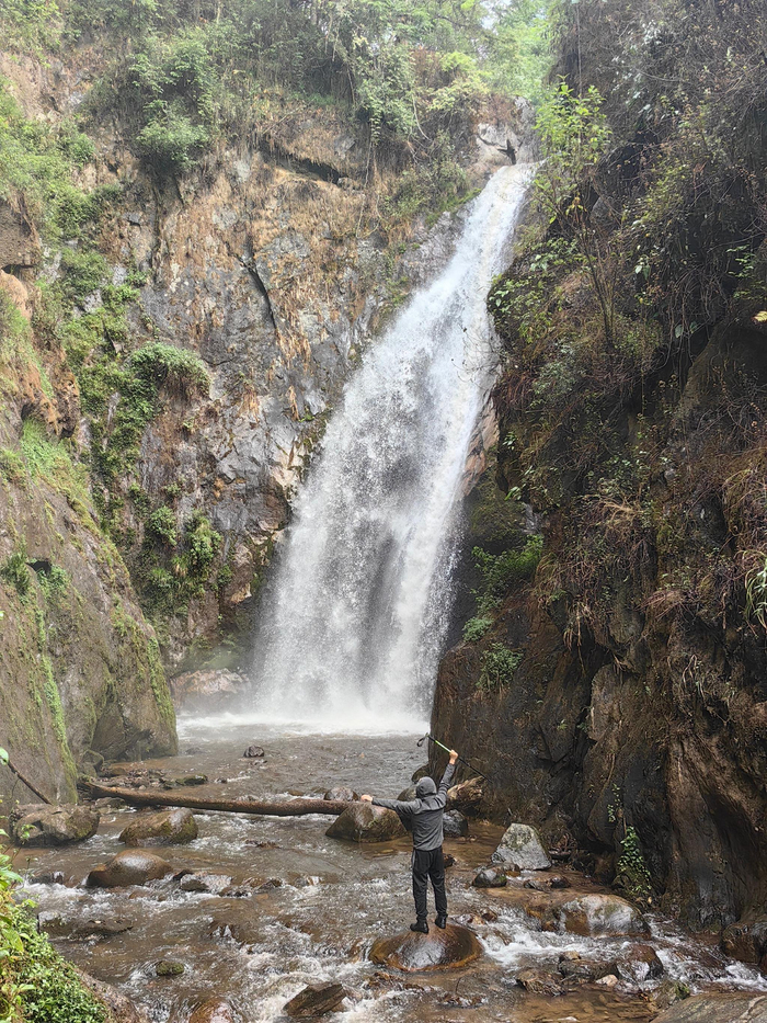 临沧五老山金竹林瀑布