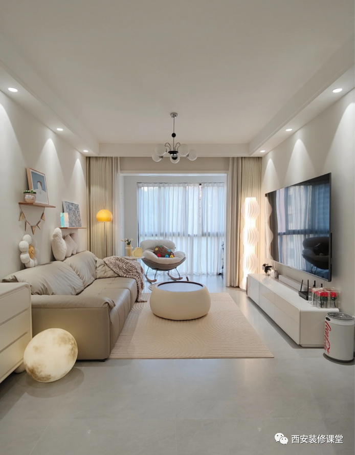 90㎡三室一厅一卫,入住一年,依旧喜欢