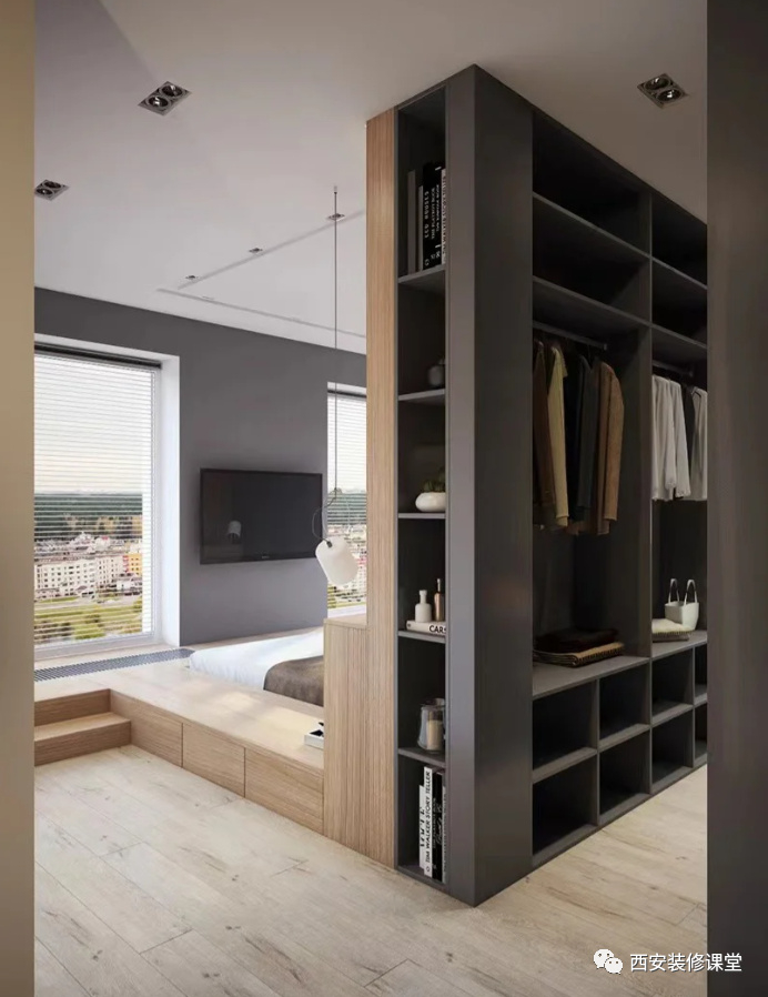 用单面柜双面柜打造多功能墙面|双面柜|收纳|墙体_新浪新闻