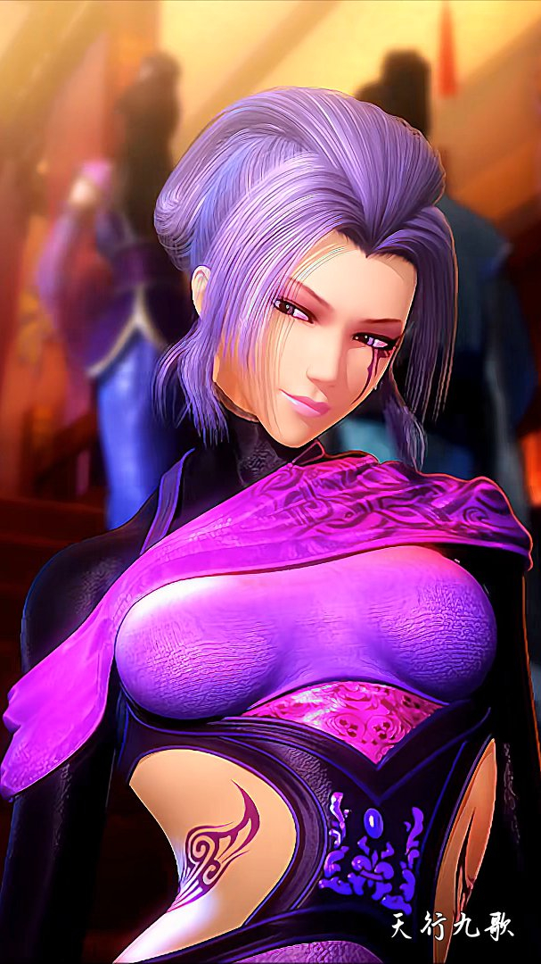 紫女的竖版美图