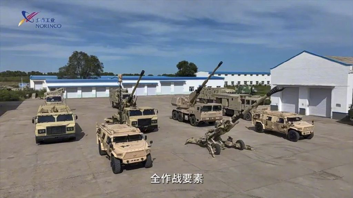 中国全自动卡车炮曝光,无人炮塔,2人就能开火|模块化|炮塔|轮式_新浪