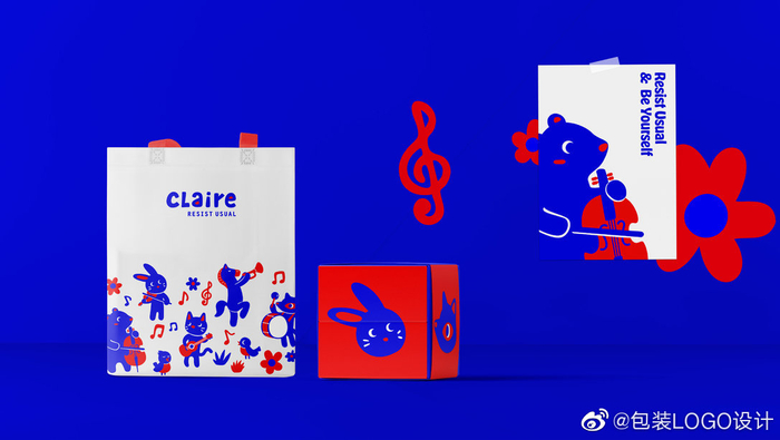 童装logo设计及vi设计,卡通可爱类型,色彩对比色搭配,与众不同。