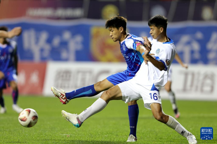 足球——中甲:石家庄功夫战胜佛山南狮