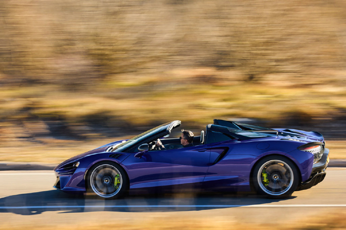 迈凯伦全新artura spider发布|电子|迈凯伦|驾驶者_新浪新闻