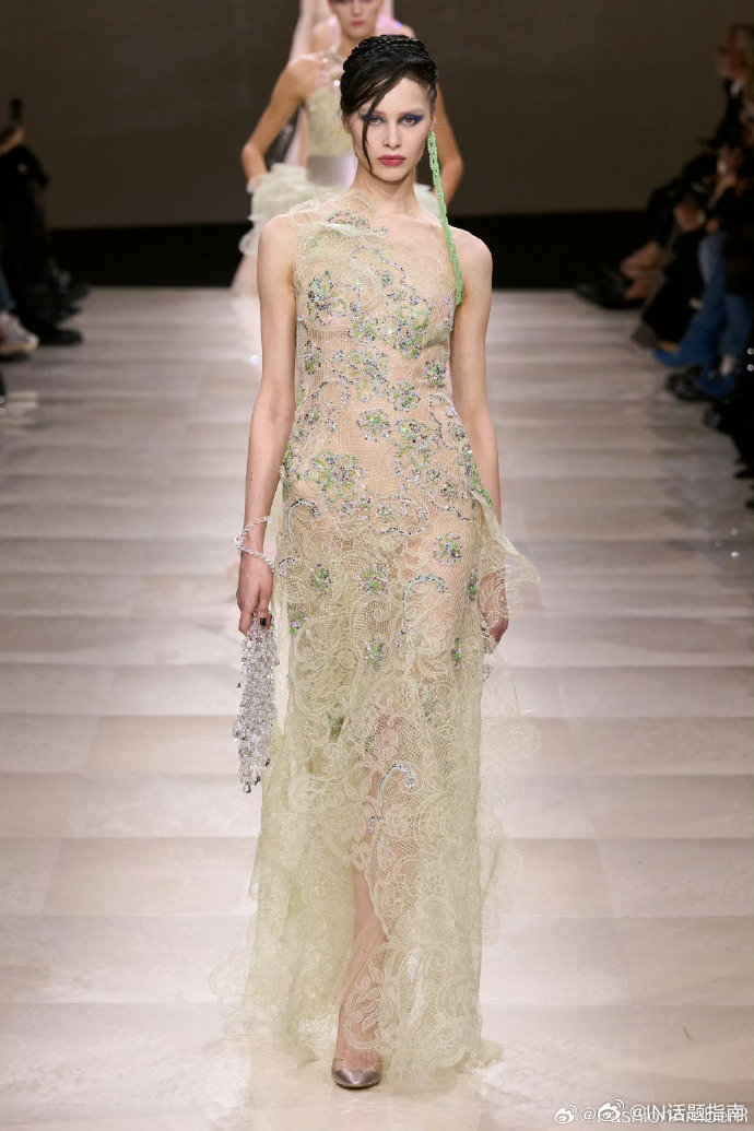 armaniprivé2024sshautecouture极致优雅的浪漫时尚