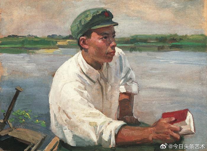 李宗津人物油画