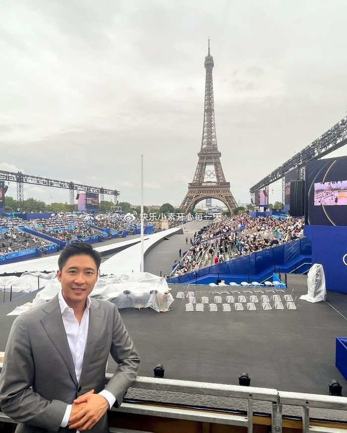 霍启山祝贺巴黎奥运完美落幕,和郭晶晶一同为奥运做贡献