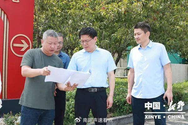 新野县委书记赵红亮调研民生项目建设情况