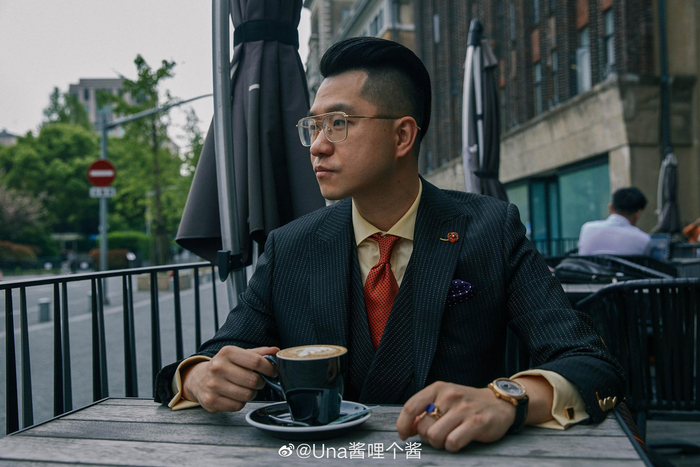 高级定制西装(绅装)老上海风格街拍